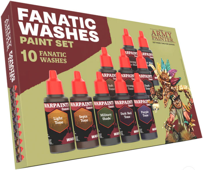 Boxart Washes Paint Set  Warpaints Fanatic