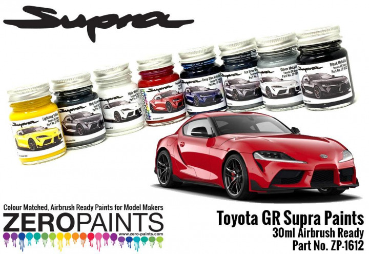 Boxart Toyota GR Supra Prominence Red  Zero Paints