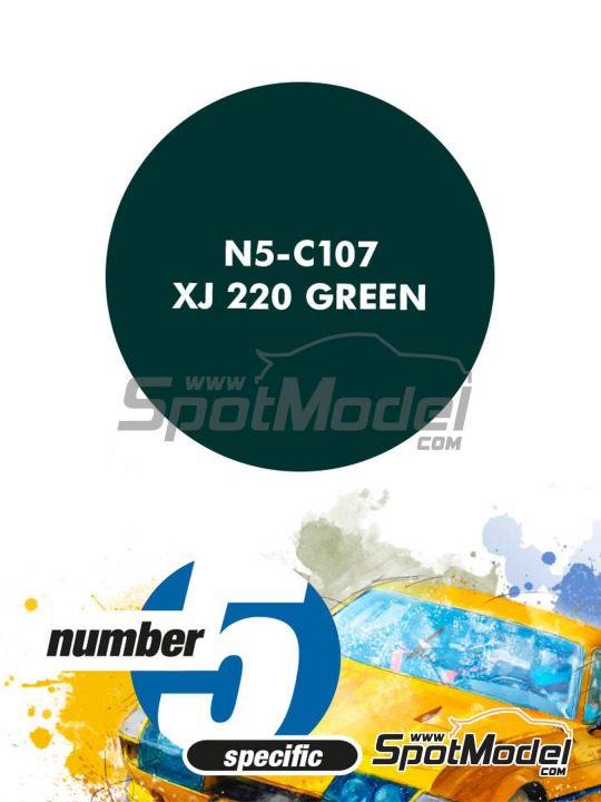 Boxart XJ220 Green  Number Five