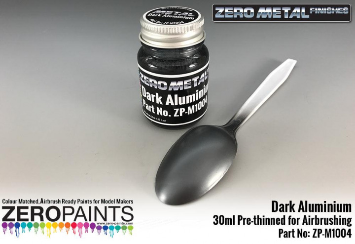 Boxart Dark Aluminium Paint - Zero Metal Finishes  Zero Paints