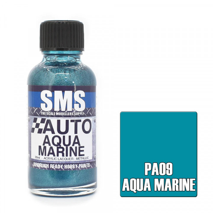 Boxart Auto Colour AQUA MARINE  SMS