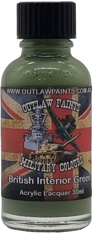 Boxart British Military Colour - British Interior Green OP062MIL Outlaw Paints
