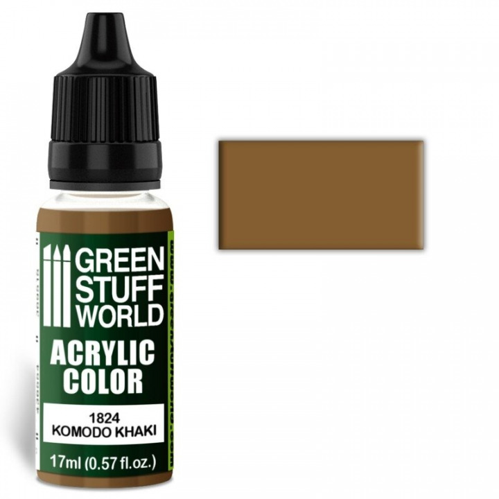 Boxart Komodo Khaki  Green Stuff World