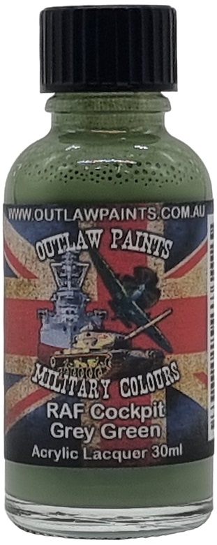 Boxart British Military Colour - RAF Cockpit Grey-Green OP094MIL Outlaw Paints