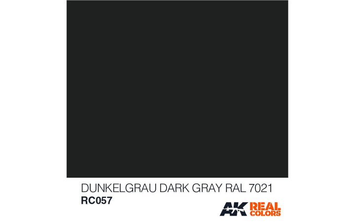 Boxart Dunkelgrau-Dark Gray RAL 7021  AK Real Colors