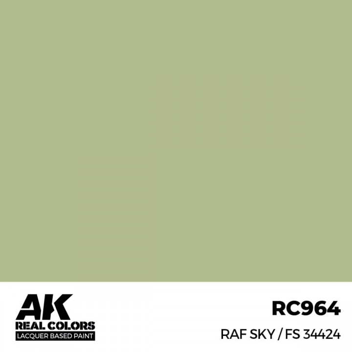 Boxart RAF Sky / FS 34424  AK Real Colors