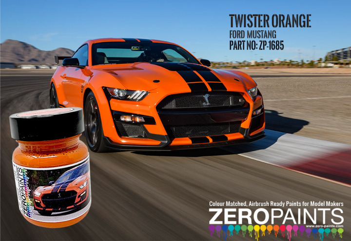 Boxart Mustang Twister Orange  Zero Paints