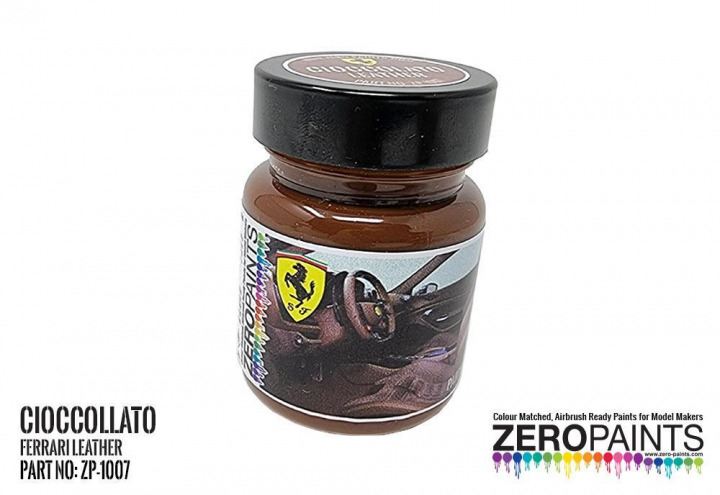 Boxart Ferrari Cioccolato Leather Colour Paint  Zero Paints