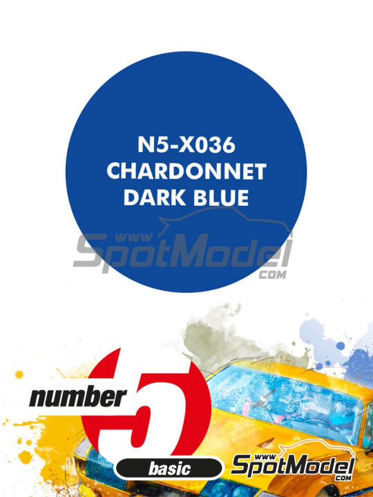 Boxart Chardonnet Dark Blue  Number Five