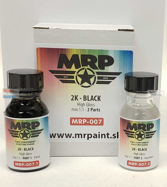 Boxart Black 2K High Gloss [2 Component Polyurethane Set] PART 1 - PAINT MR.Paint