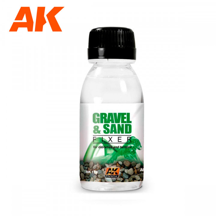 Boxart Gravel & Sand Fixer AK 118 AK Interactive