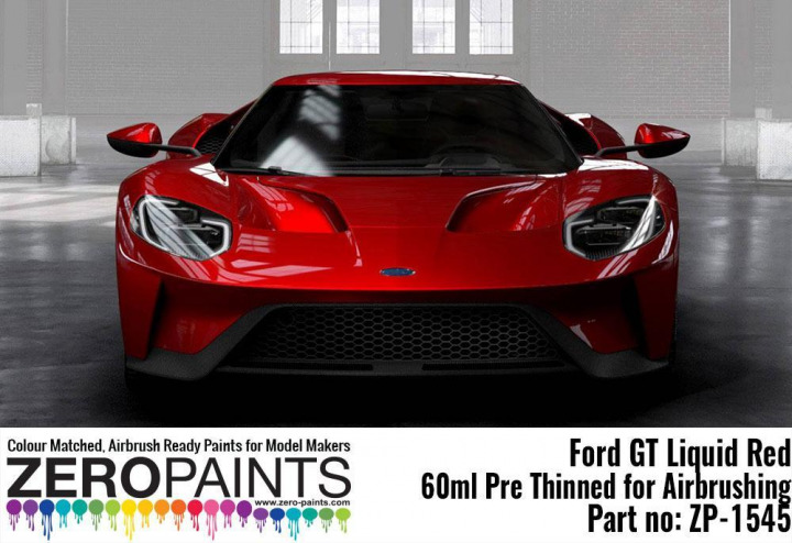 Boxart Ford GT Liquid Red  Zero Paints