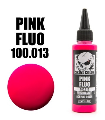 Boxart Pink Fluo 013 Skull Color Fluorescent