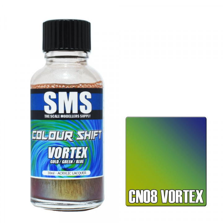 Boxart Colour Shift - VORTEX (GOLD/GREEN/BLUE) CN08 SMS