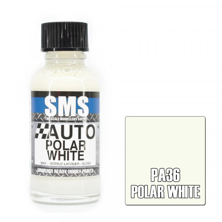 Boxart Auto Colour POLAR WHITE  SMS