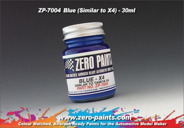 Boxart Blue - Similar to Tamiya X4  Zero Paints