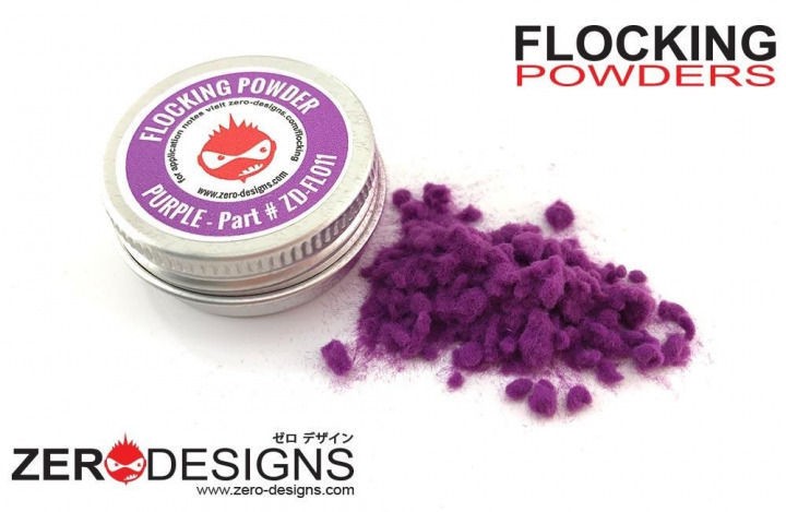 Boxart Flocking Powder - Purple  Zero Paints