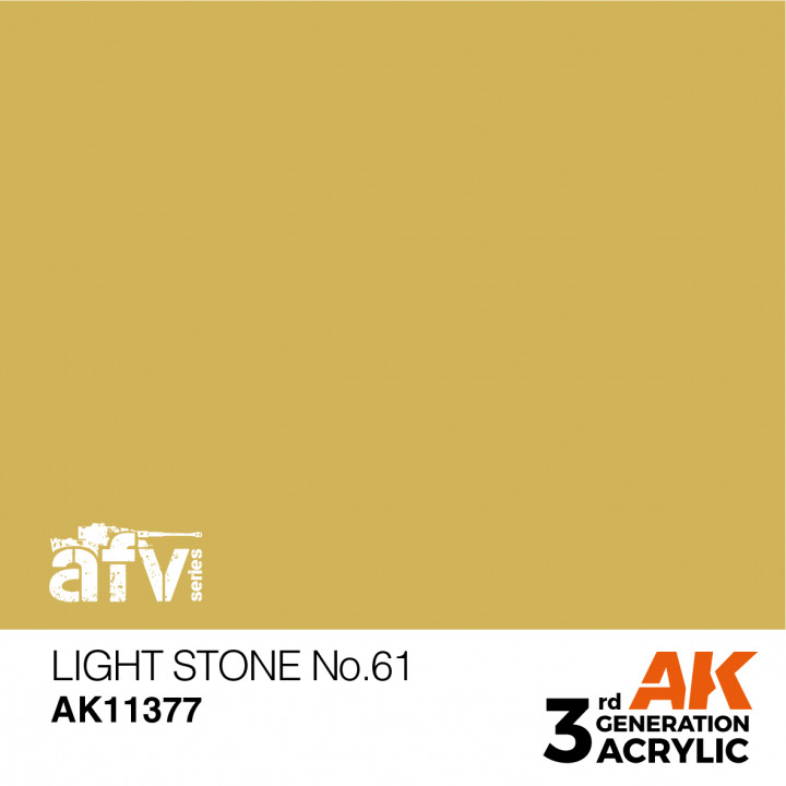 Boxart Light Stone No.61 237006 AK 3rd Generation - AFV