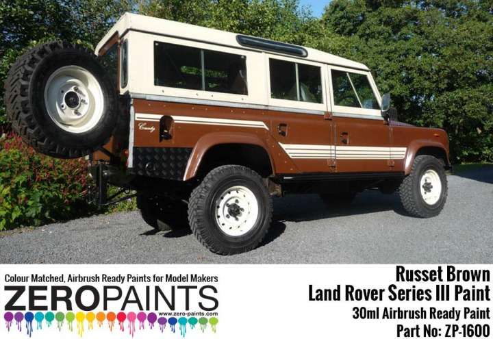 Boxart Land Rover Series III - Russet Brown (AAE)  Zero Paints