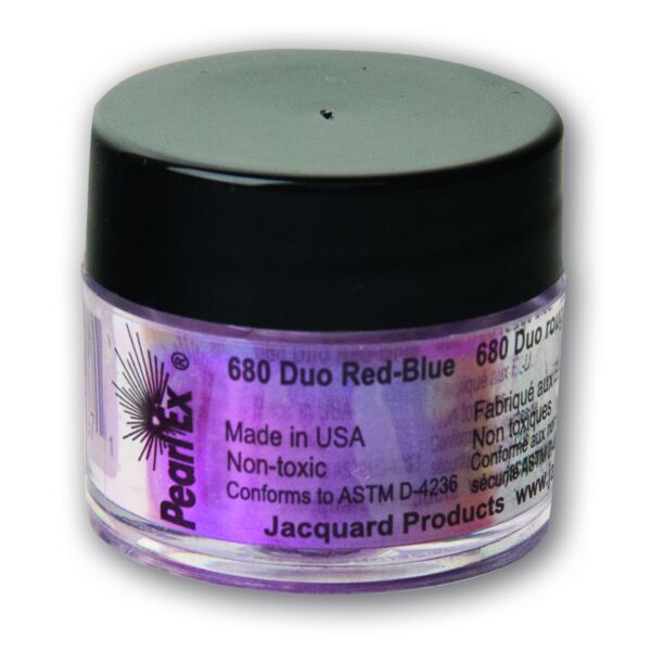 Boxart Duo Red-Blue JPXU680 Pearl Ex Powdered Pigments