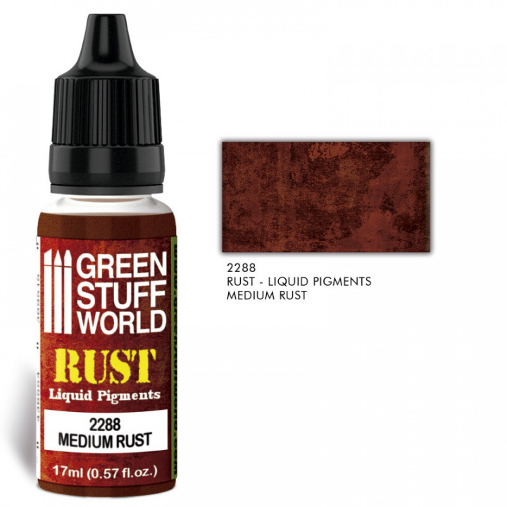 Boxart Liquid Pigments Medium Rust  Green Stuff World