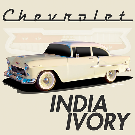 Boxart Chevrolet India Ivory  Splash Paints