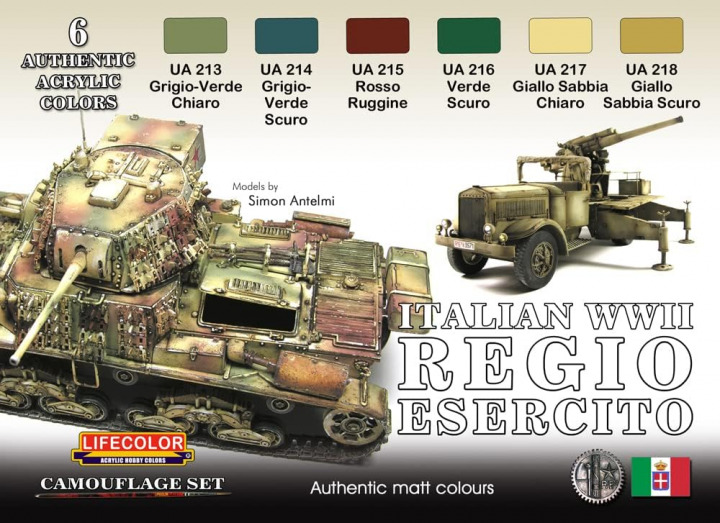 Boxart Italian WWII Regio Esercito  Lifecolor