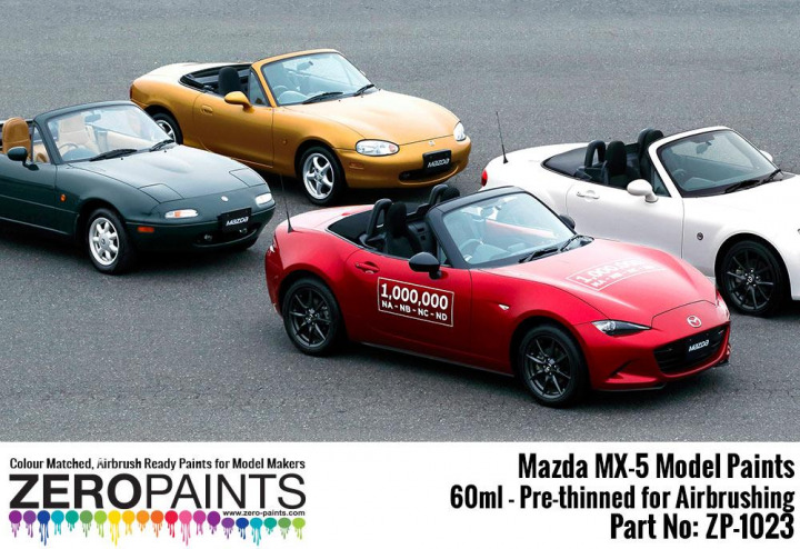 Boxart Mazda MX-5 (Eunos) Aluminum (38P)  Zero Paints