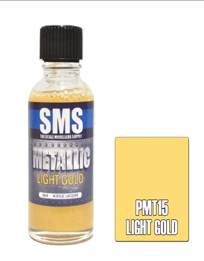 Boxart Metallic LIGHT GOLD PMT15 SMS