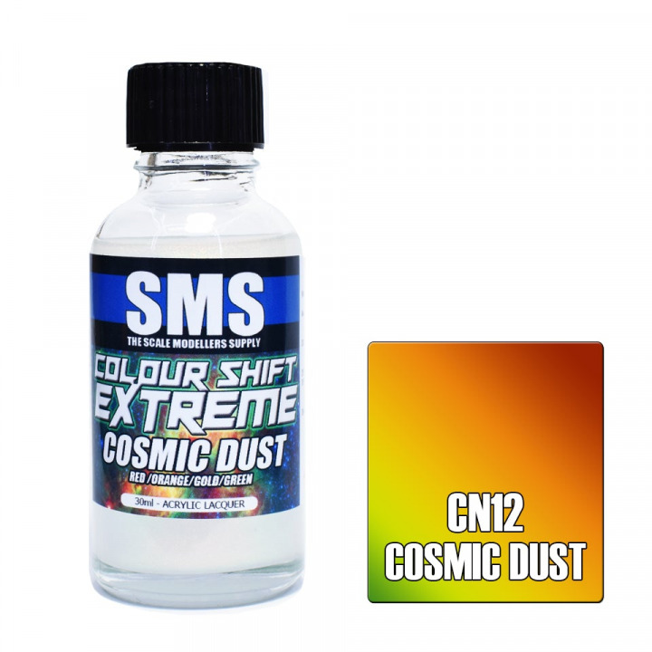 Boxart Colour Shift Extreme - COSMIC DUST (RED/ORANGE/GOLD/GREEN) CN12 SMS