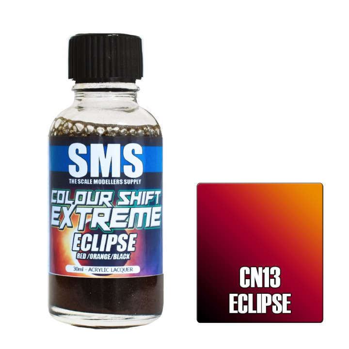 Boxart Colour Shift Extreme - ECLIPSE (RED/ORANGE/BLACK) CN13 SMS