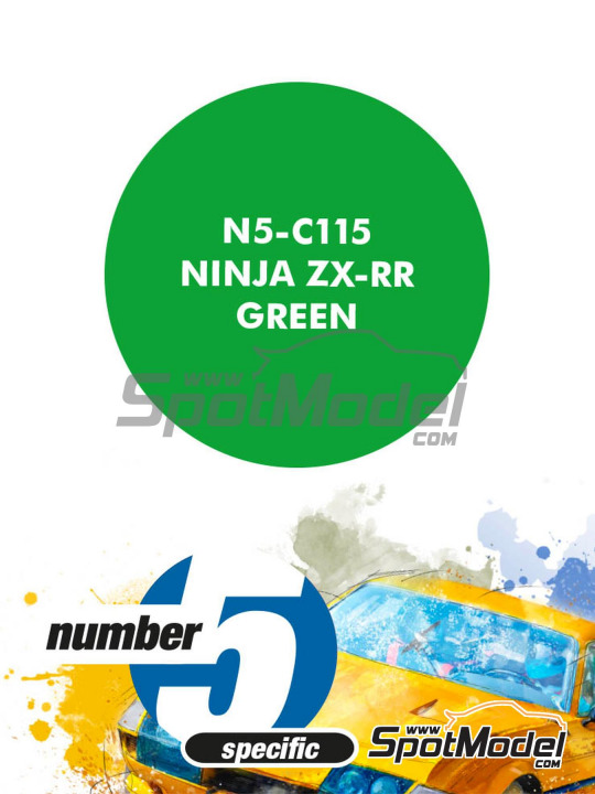 Boxart Ninja ZX-RR Green  Number Five