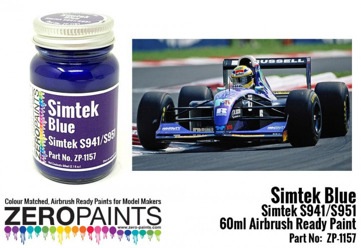 Boxart Simtek F1 Blue  Zero Paints