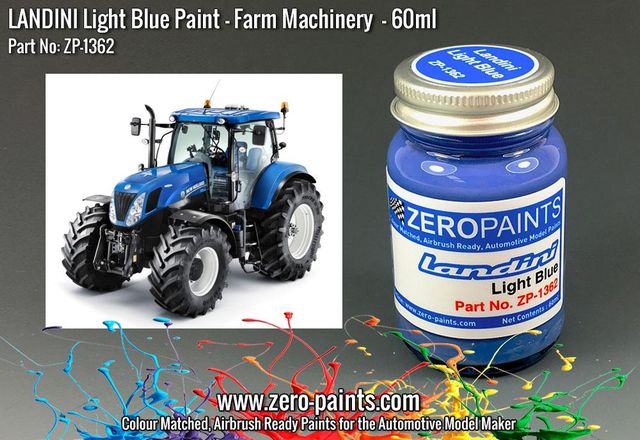 Boxart Landini Light Blue (Farm Equipment)  Zero Paints