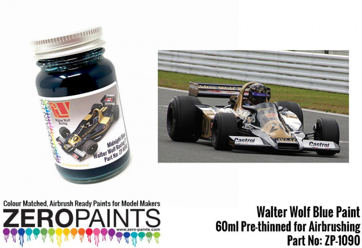 Boxart Walter Wolf Racing F1 Midnight Blue  Zero Paints