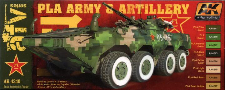 Boxart PLA Army & Artillery  AK Interactive