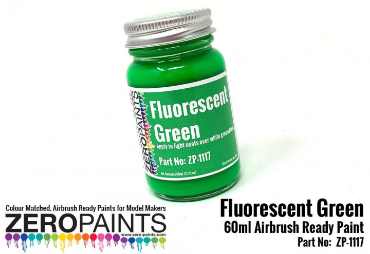 Boxart Fluorescent Green  Zero Paints