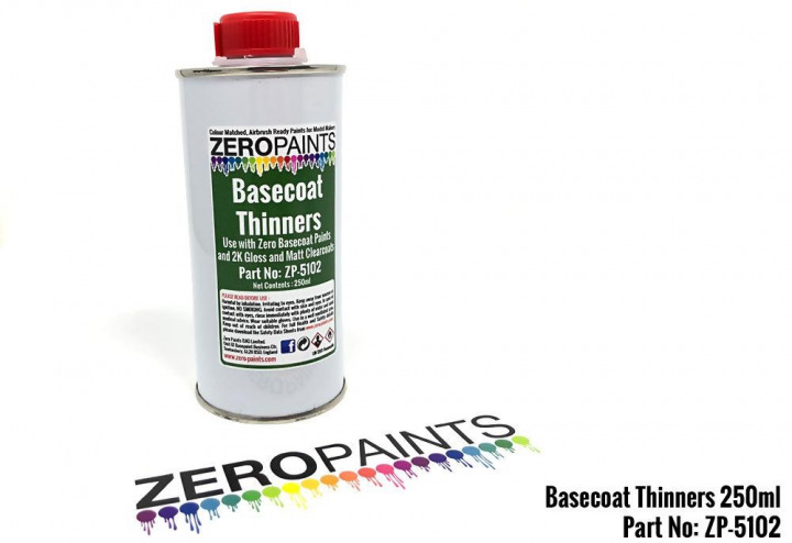 Boxart Basecoat Thinners  Zero Paints