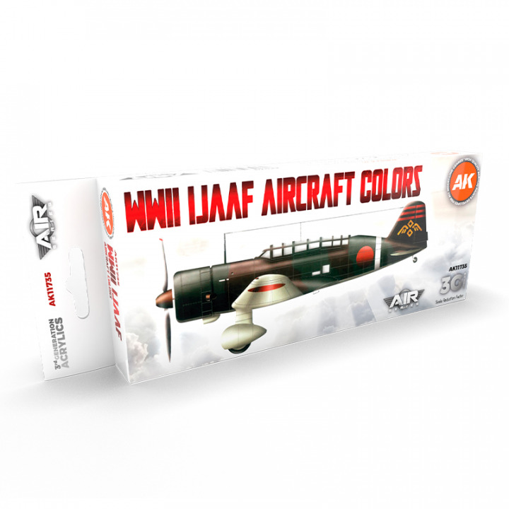 Boxart WWII IJAAF Aircraft Colors  AK Interactive Air Series