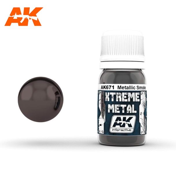 Boxart Xtreme Metal METALLIC SMOKE  AK Interactive