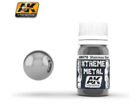 Boxart Xtreme Metal - STAINLESS STEEL  AK Interactive