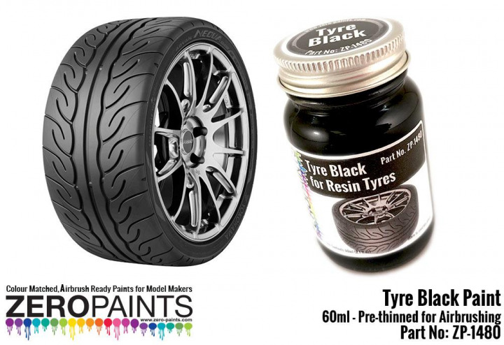 Boxart Tyre Black ZP-1480 Zero Paints