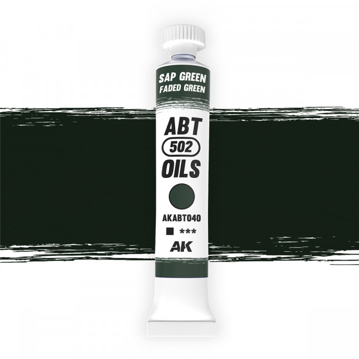 Boxart Sap Green/Faded Green  ABT 502 OILS