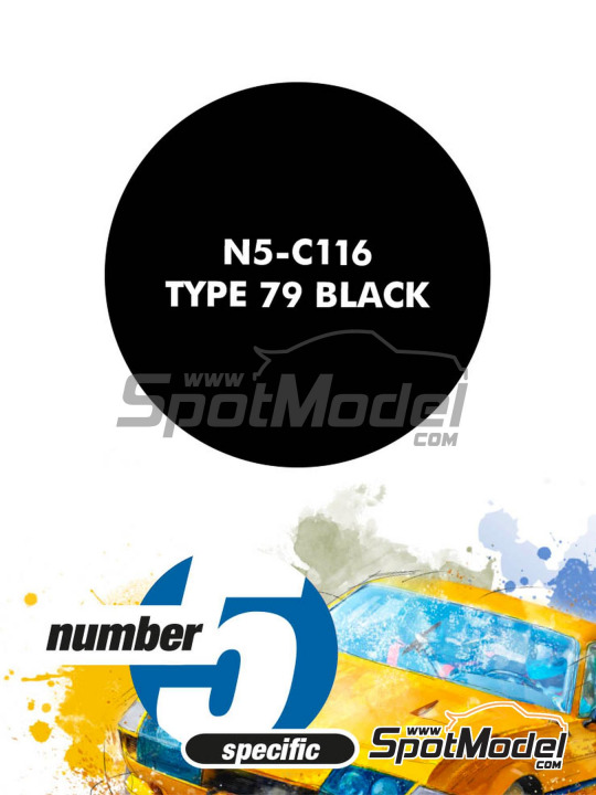 Boxart Type 79 Black  Number Five