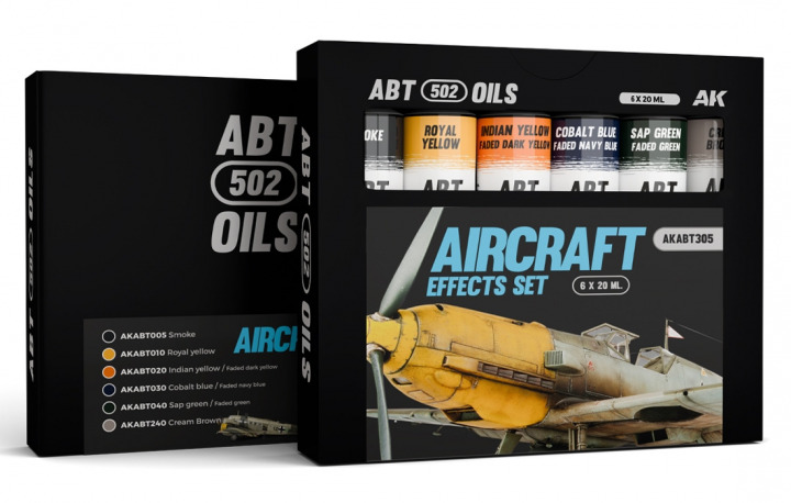 Boxart Aircraft Effects set  ABT 502 OILS