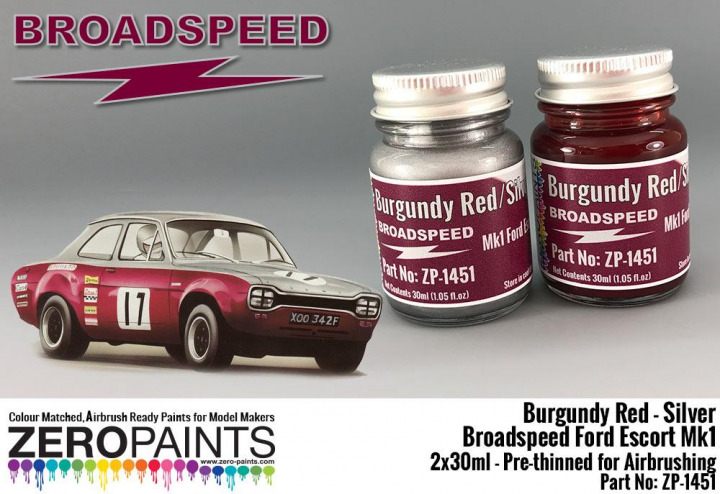 Boxart Broadspeed Ford Escort Mk1  Zero Paints