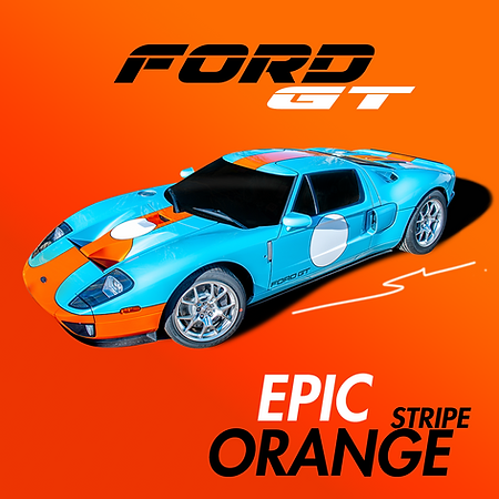 Boxart Ford Epic Orange (Stripe)  Splash Paints