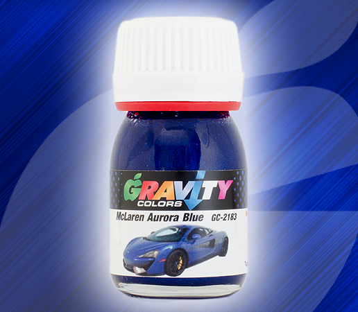 Boxart McLaren Aurora Blue  Gravity Colors