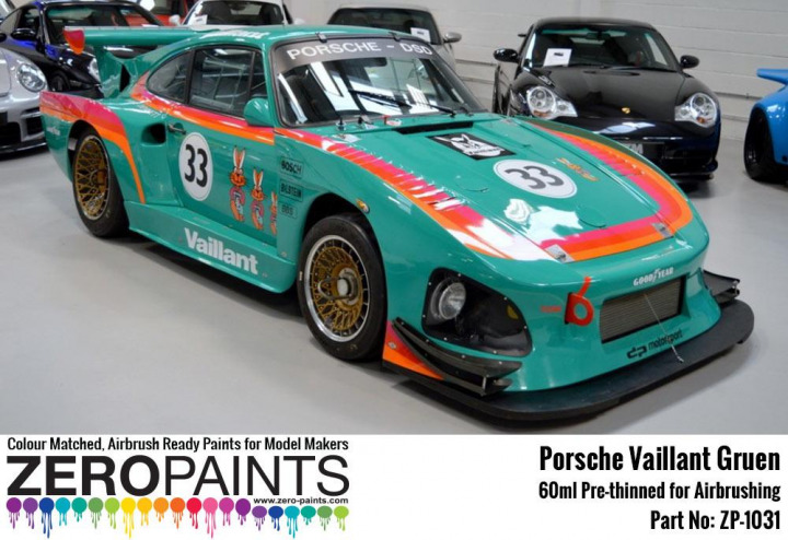 Boxart Porsche Vaillant green  Zero Paints