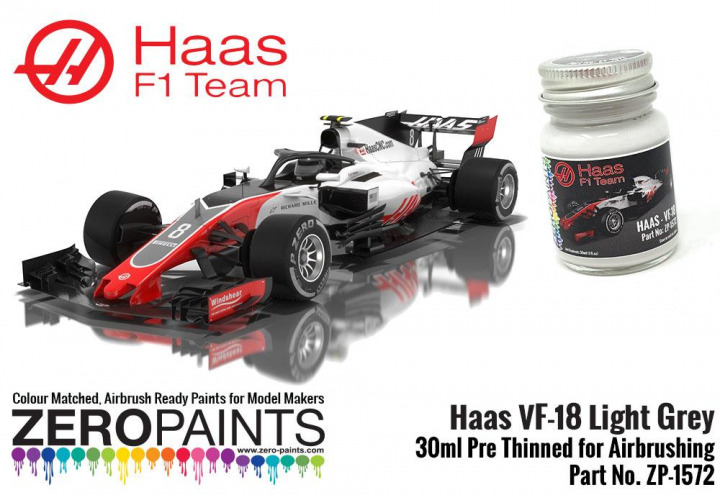 Boxart Haas VF-18 Light Grey  Zero Paints